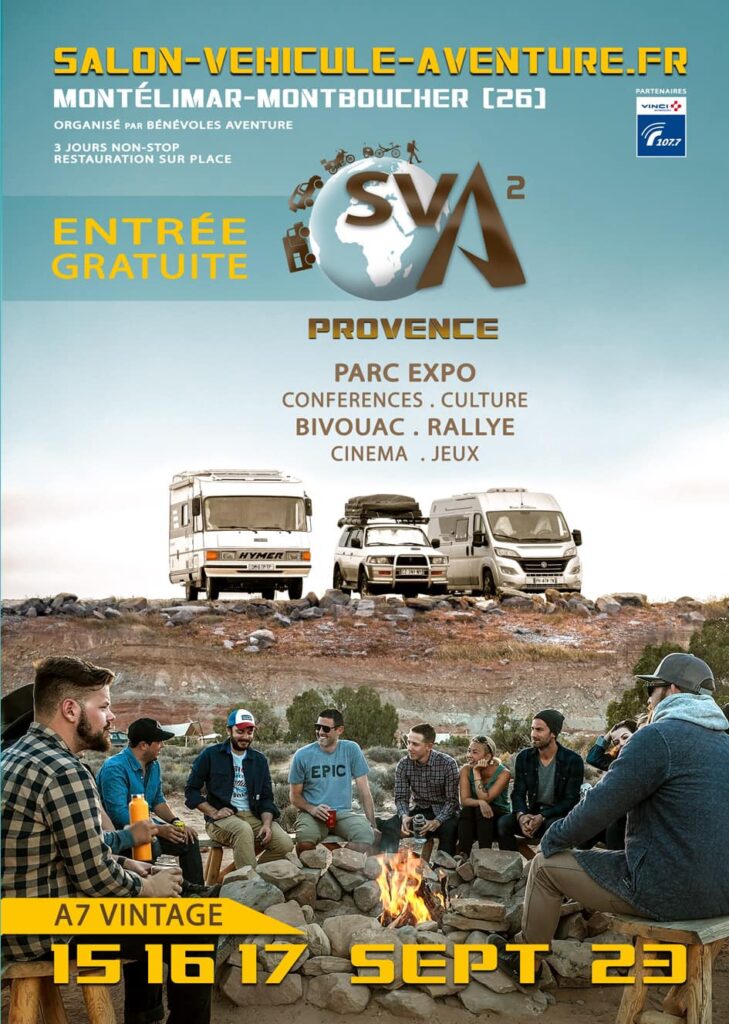 salon du véhicule d'aventure Provence 2023 Montélimar Montboucher SVA